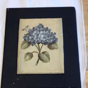 Wall hanging picture 10x12 needs paint etc, wood